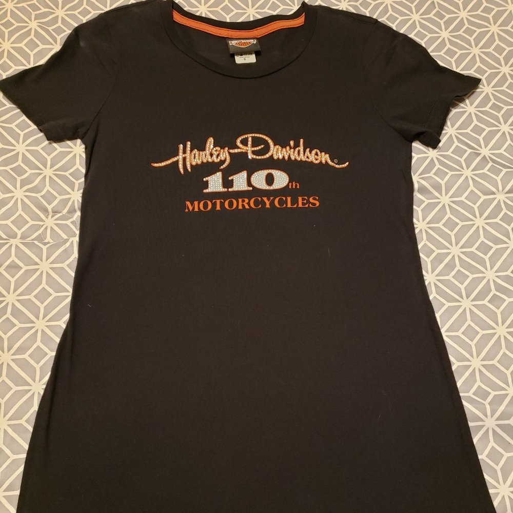 Harley Davidson Diamond Studded 110th Anniversary
